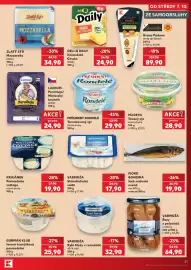 Kaufland leták týden 41 Strana 21: Deli Q Daily Holandská Gouda €24,90, Zlatý Sýr Mozzarella €34,90