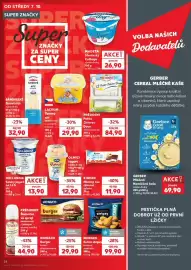 Kaufland leták týden 41 Strana 24: Président petits chèvres doux €84,90, Kinder mléčný řez €11,90