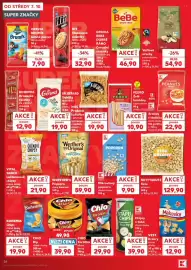 Kaufland leták týden 41 Strana 26: Werther's popcorn slaný karamel €59,90, Waffel NÜSSE €54,90
