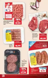 Catalog Kaufland săptămâna 41 Pagină 19: ALDIS Mici porc €10,99, ALDIS Cârnați de porc pentru grătar €15,99