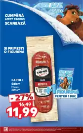 Catalog Kaufland săptămâna 41 Pagină 3: Caroli salam muscel €11,99