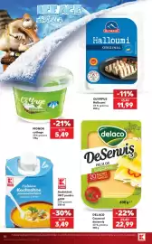 Catalog Kaufland săptămâna 41 Pagină 30: OLYMPUS Halloumi €11,99, DELACO Caşcaval Desenviş €22,99