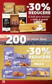 Catalog Kaufland săptămâna 41 Pagină 5: Lindt praline și tablete de ciocolată, Milka biscuiti