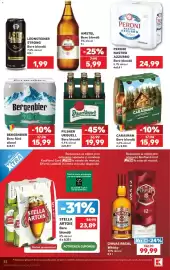 Catalog Kaufland săptămâna 41 Pagină 52: AMSTEL Bere blondă €5,99, LEONSTEINER STRONG €1,99