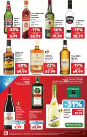 Catalog Kaufland săptămâna 41 Pagină 53: JÄGERMEISTER €69,99, TAZOVSKY Vodka €28,99