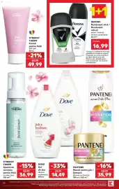 Catalog Kaufland săptămâna 41 Pagină 54: DOVE Gel de duș €14,49, PANTENE Mască pentru păr / Șampon €35,99