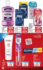 Catalog Kaufland săptămâna 41 Pagină 57: Listerine Total Care €29,99, FARMEC Cremă de mâini glicerină 150 ml €9,99