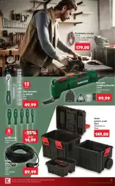 Catalog Kaufland săptămâna 41 Pagină 13: Cutie pentru scule 3in1 €149,00, Parkside unealtă multifuncțională €99,99