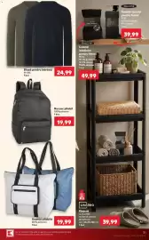 Catalog Kaufland săptămâna 41 Pagină 31: Bluză pentru bărbați €24,99, Baldini colanți îmblânțiți pentru femei €49,99