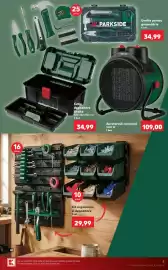 Catalog Kaufland săptămâna 41 Pagină 9: Parkside aeroterma ceramică €109,00, Cutie depozitare unelte €34,99