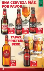 Catalog Kaufland săptămâna 41 Pagină 11: Mahou 5 Estrellas €6,49, Estrella Damm Bere blondă €9,99