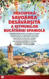 Catalog Kaufland săptămâna 41 Pagină 3: DESCOPERĂ SAVOAREA DESĂVÂRŞITĂ A RITMURILOR BUCĂTĂRIEI SPANIOLE Completează