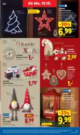 Lidl Prospekt woche 43 Seite 13: LIVARNO Dekohänger €1,00, LIVARNO Deko-Körbchen €1,79