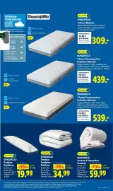 Lidl Prospekt woche 43 Seite 23: DUNLOPILLO 7-Zonen-Tonntaschen-Federkern-Matratze €539,00