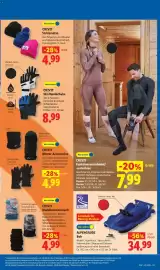 Lidl Prospekt woche 43 Seite 25: ALPENGAUDI Bob €34,99, CRIVIT Ski-Handschuhe €8,99