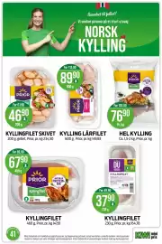 Kiwi kundeavis uke 41 Side 2: KYLLINGFILET €37,90, KYLLING LÅRFILET €89,90