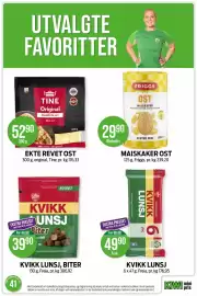 Kiwi kundeavis uke 41 Side 24: MAISKAKER OST €29,90, KVIKK LUNSJ, BITER €39,90