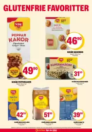 Coop Extra kundeavis uke 41 Side 12: Schär pepperkaker €49,90, Schär bakemiks €46,90