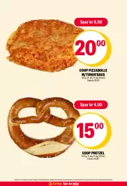 Coop Extra kundeavis uke 41 Side 27: Coop pizzabolle m/tomatsaus €20,00, Coop pretzel €15,00