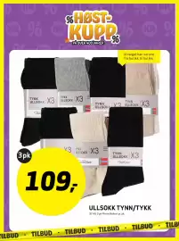 Bunnpris kundeavis uke 41 Side 15: Ullsokk Tynn/Tykk €109,00