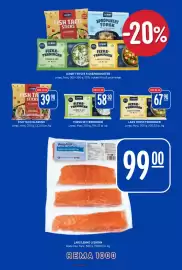 Rema 1000 kundeavis uke 41 Side 13: Lerøy fryste fiskeprodukter, Lerøy Torsk Sei Terninger €58,30