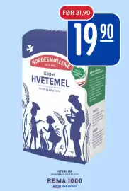 Rema 1000 kundeavis uke 41 Side 7: Norgesmøllene Hvetemel €19,90