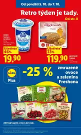 Lidl leták Strana 3: Od pondělí 5. 10. do 7. 10. Retro týden je tady. Smetana ke šlehání 312% Medovnik original Classic Od