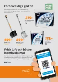 Bolist reklamblad Sida 5: IS & SNÖSMÄLTNINGSMEDEL €279,00, SNÖSKYFFEL €699,00