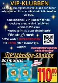 Supergrossen reklamblad vecka 41 Sida 8: Basmatiris, Medlemspris