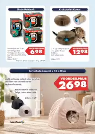 Huisdier Voordeelshop folder Pagina 5: Krabspeeltje Karton €12,98, Sheba Multipack €6,98