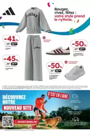 Catalogue Sport 2000 page 7: Adidas Chaussures de running Response 2 Femme €34,99, Adidas Breaknet Sleek Femme €29,99