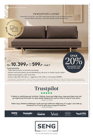 SENG tilbudsavis Side 8: Kalø sovesofa €10.399,00