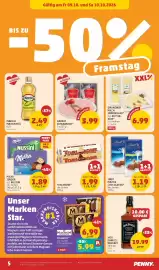 PENNY Flugblatt woche 41 Seite 5: MAGNUM €6,99, Jack Daniel's Whiskey €19,99