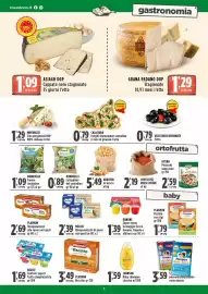 Volantino Rossotono Carrefour Pagina 3: Mellin Omogeneizzati di pesce €2,39, BONDUELLE Lattughino del contadino €0,89