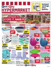 Pick n Pay Hypermarket catalogue Page 1: Otima Snap-It Microfresh Foodsaver Assorted €10,00