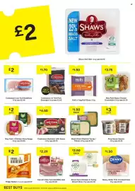 SuperValu leaflet Page 12: Cookstown gammon with sauce €4,50, Mash Direct Mashed Turnip / Potato €1,50