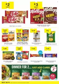 SuperValu leaflet Page 14: Maryland terrys orange s'wich €1,25, Jacob's bites €1,65