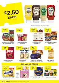 SuperValu leaflet Page 16: Cadbury / Mr Kipling sponge puddings €2,00, Alpro barista milk €3,50
