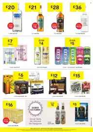 SuperValu leaflet Page 23: Guinness draught nitro surge cans €12,00, Au pre-mixed cans €16,00