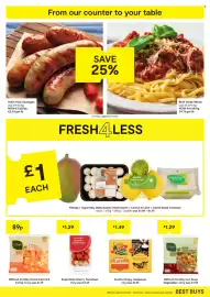 SuperValu leaflet Page 5: Gilfresh freshly diced carrot & turnip €0,89, Scotts crispy jalapeños €1,49