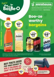 The Bottle O catalogue Page 1: Bundaberg Rum Original & Cola €46,90, El Jimador Tequila €61,90