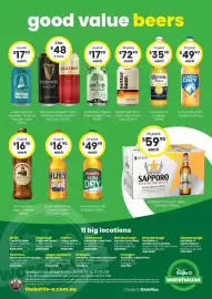 The Bottle O catalogue Page 6: Somersby Double Cider Apple Classic €17,90, Carlton Dry €49,90