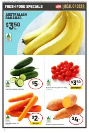IGA catalogue week 41 Page 3: Australian Carrots €2,00, Australian Gold Sweet Potatoes €4,00