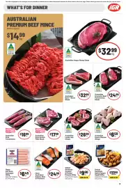 IGA catalogue week 41 Page 12: Australian Fresh Chicken Wings €6,50, Global Seafoods Cooked & Peeled Prawns €9,90