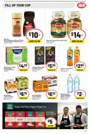 IGA catalogue week 41 Page 18: Tetley Pure & Simple Natural Green Tea Bags €4,25, Bundaberg Mini Cans €6,70