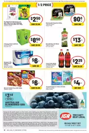 IGA catalogue week 41 Page 2: Zooper Dooper Ice Tubes €4,00, V Energy Drink €8,50