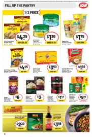 IGA catalogue week 41 Page 21: Patak's Paste Sauce €6,00, Old El Paso Tortilla Nachips Original €4,45