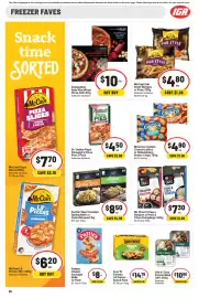 IGA catalogue week 41 Page 27: Dr. Oetker Papa Giuseppe's Pizza Pies €4,50, McCain Pub Style Wedges or Fries €4,80