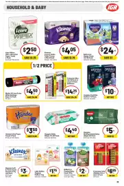 IGA catalogue week 41 Page 30: Huggies DryNites Pants 8-10 Pack Selected Varieties €10,00