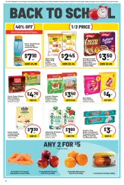 IGA catalogue week 41 Page 5: Ajitas Vege Chips €2,45, Vaalia Kids Probiotics Yoghurt €1,80